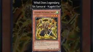 What Does Legendary Six Samurai - Kageki Do?