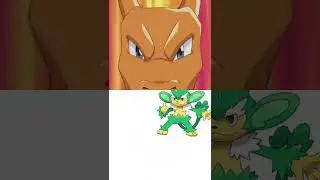Simisage vs Charizard Pokemon Battle