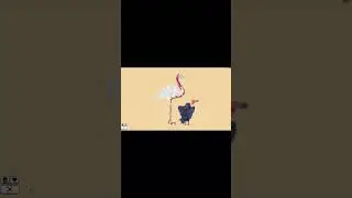 Flamingo and Vulture (Safari Pack) | Coloring Pixels #shorts #games #relaxing #pixel #art
