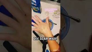 Scare Up REAL Halloween Scar Wax at Home! #halloweenmakeup #sfxmakeup #diy