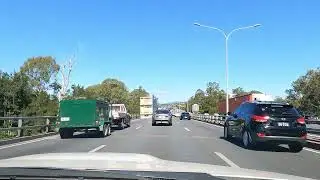 Driving Coomera to Robina VIA M1,Gold Coast,Queensland,Australia