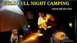 SOLO NIGHT CAMPING🏕 DEEP JUNGLE l Horror location📍 ll
