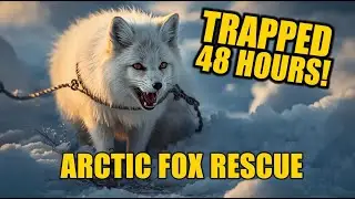 Arctic Fox Trapped in Snare | 48 Hour Rescue Mission