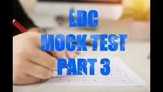 LDC MOCK TEST PART 3