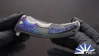 Les George Custom Damascus Sicario