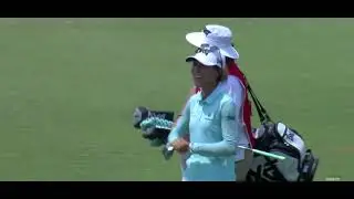 Golf Channel   LPGA Tour 2021 LPGA Tour 2021 Hsbc Women's World Championship R3 eagle Lydia Ko