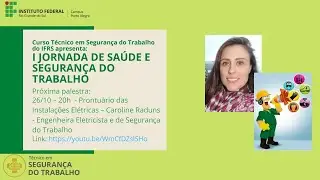 1&ordf; Jornada de Sa&uacute;de e Seguran&ccedil;a do Trabalho - Enc. 5  - Prontu&aacute;rio das Instala&ccedil;&otilde;es El&eacute;tricas