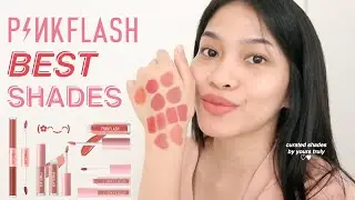 PINKFLASH LIP CREAM SEMUA SHADE YANG BAGUS VERSI AKU KALIAN PASTI SUKA! Ratu Adellya