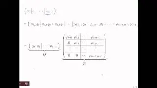 11.3.5 The QR Factorization