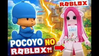 JOGANDO OBBY DO POCOYO! CHEGAMOS ATE O FINAL? GAMEPLAY COMPLETA  - Roblox Pocoyo Prisao Corre! OBBY