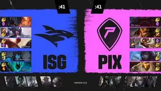Isurus Gaming (ISG) vs Pixel Esports Club (PIX) Resumen | LLA Closing 2020 W1D2