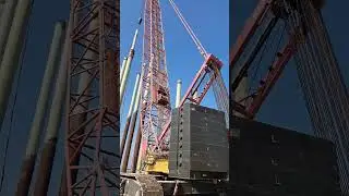 hydraulic pile hammer #youtubeshorts #shorts #hammer