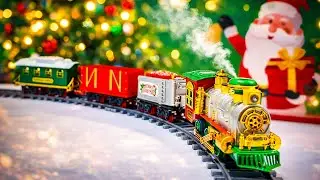 Christmas RC Toy Train Unboxing & Full Testing 🎄🚂 | Light, Sound & Smoke Review 🔥