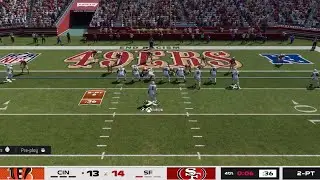 GOING FOR THE WIN! 2 Point Conversion! Online Madden 26 Bengals 49ers