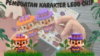 PEMBUATAN NANO BRICKS LEGO KARAKTER CHIP