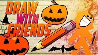 Draw with Friends Funny Moments! - Halloween Edition!