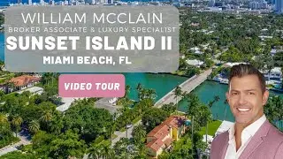 Miami Beach Sunset Island Estate for Sale- Sunset Island II in Miami Beach Property Tour