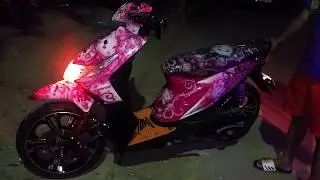 AIRBRUSH HONDA BEAT ( Hello Kitty Design )