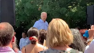 Joe Biden talks about his Idaho connection at Boise fundraiser