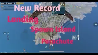 NEW RECORD LANDING SPAWN ISLAND WITH PARACHUTE