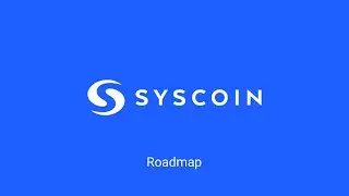 Syscoin Roadmap