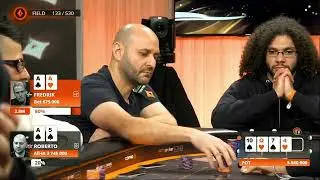 SICK Bluff From Roberto Romanello! | Classic Hands - MILLIONS UK 2020 | partypoker