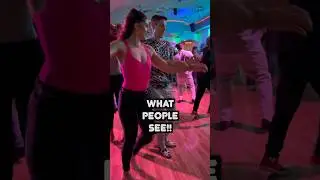 Perception vs Reality of Learning Salsa Dancing