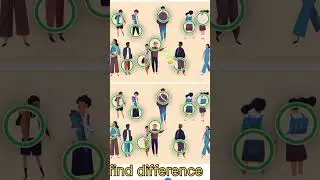 Can you find the difference | daily brain workout #braingames #braintestchallenge #gaming #shorts