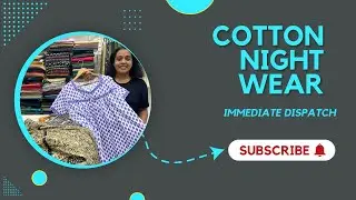 Nighty / Nightwear (cotton)