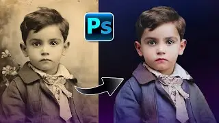 Restore Old Photos Using Photoshop's Photo Restoration