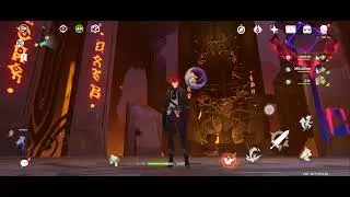 Diluc in co-op domain | Genshin Impact Gameplay