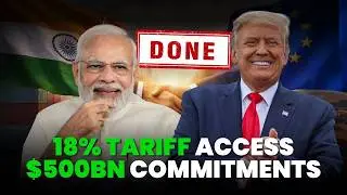 India&ndash;US Interim Trade Deal Pact | Tariffs Cut, $500Bn Purchase Plan: Explained