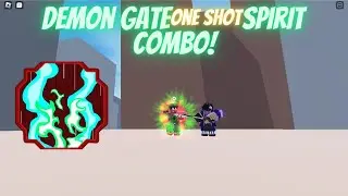 * REWORK *Demon Gate Spirit Showcase And Combo   | Shindo Life
