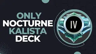 Hitting Plat with only Nocturne Kalista Deck | Legends of Runeterra