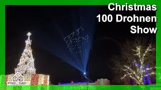 Hollywood Christmas Sky Drone Show - Movie Park’s Hollywood Christmas (Neu) Movie Park Germany 2023