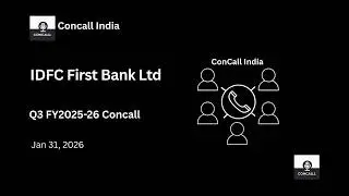 IDFC First Bank Ltd Q3 FY2025-26 Concall