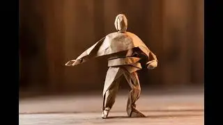 Paper man Dancing #smoothment #funny 