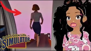 She OPENED the Plane Door&hellip; While We Were Flying!  💀✈️  Cabin Crew Life Simulator Ep 3