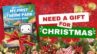 My First Theme Park - Activity Book for Kid's