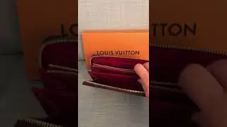 LV zippy wallet fuschia