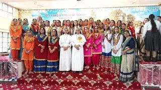 🔥 Giddha Bhangra Performance 🔥 St. Francis convent School, Kartarpur■
