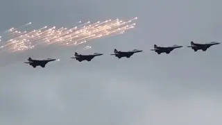 MAKS 2013 MiG-29 Swifts Стрижи Russian Air Force МАКС