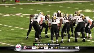 Madden 11 Moments Live: Week 3 Saints vs Falcons