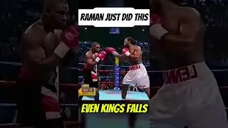 The champ is now down #upsetoftheyear #completeupset #tko #lennoxlewis