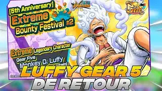 LUFFY GEAR 5 DE RETOUR POUR PLUS DE 3000 DIAMANTS !!! One Piece Bounty Rush - OPBR FR