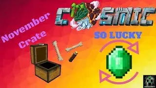 IM SO LUCKY- November crate! Minecraft Cosmic S2 EP #4 IM BACK :D