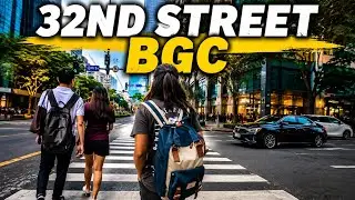 Walking the Entire 32nd Street BGC 🇵🇭 | Real City Life POV