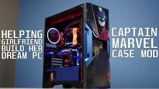 Captain Marvel Case Mod - Antec Dark Avenger DA601