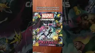 Best Marvel Champions Product is Sinister Motives #marvelchampions