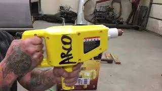 Как использовать пистолет для приварки шпилек HARBOR FREIGHT